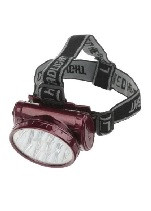 Налобний ліхтарик LX-1898, 13*LED, 2 режими, корпус-пластик, вбудований акумулятор + кабель живлення від мережі,, фото 1