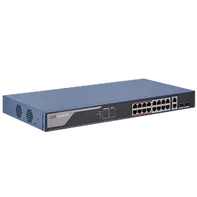 16-портовий керований PoE Hikvision DS-3E1318P-EI(B)