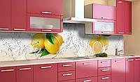 Наклейка виниловая кухонный фартук Zatarga Сочные Лимоны 600х3000 мм OP, код: 5562385