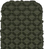 Килимок надувний Highlander Nap-Pak Inflatable Sleeping Mat XL 5 cm Olive (AIR073-OG), фото 4