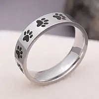 Кольцо "Отпечаток лапы собаки" С11040