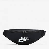 Сумка на пояс (бананка) Nike Heritage Waistpack-Fa21 Черная (DB0490-010)