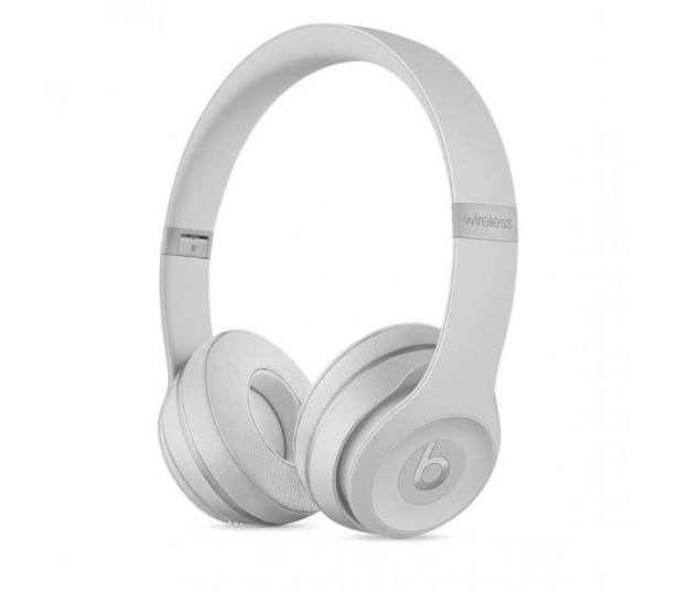 Бездротові навушники Beats by Dr. Dre Solo3 Wireless Headphones Matte Silver (модель A1796)