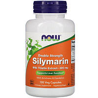 Расторопша силимарин (Silymarin) Now Foods экстракт двойная сила 300 мг 100 вегетарианских ка IO, код: 7701651