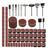 Набір шліфувальних насадок 150шт для гравера дремеля бормашини Dremel, фото 2