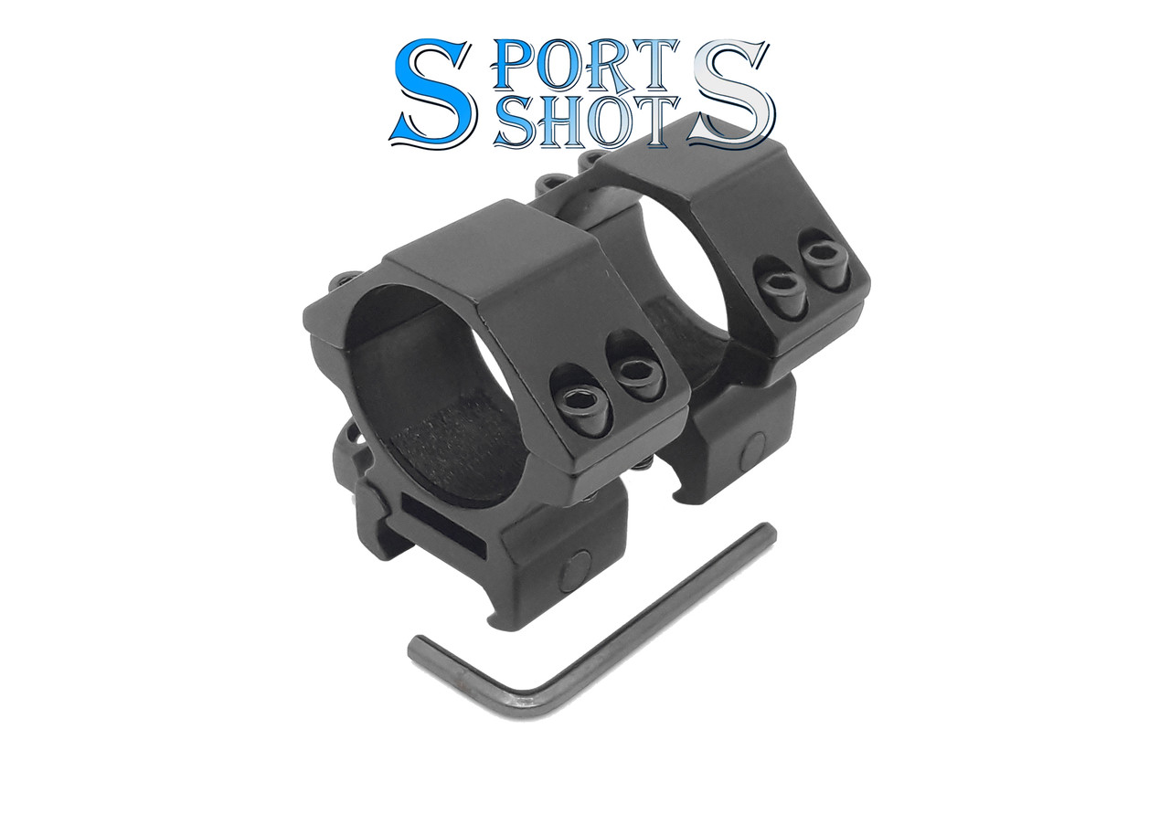 Кріпильні кільця Discovery Ø30 мм / Weaver / Н=9 мм ASG