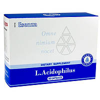 Пробиотик для кишечника Acidophilus L Santegra 60 капсул IO, код: 2728871