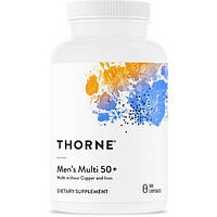 Вітамінно-мінеральний комплекс Thorne Research Men's Multi 50+ 180 Caps THR-01132 NC, код: 7519348