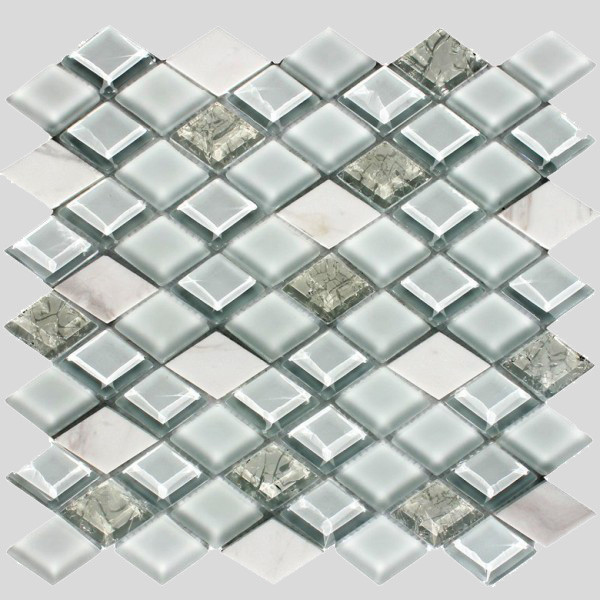 Мозаїка мармур скло