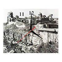 Часы Настенные Виды Украины Каменец-Подольский Замок Живая Старина Тихий ход 20х25х5 см (2133 OP, код: 5552712