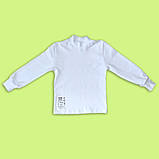 Гольф дитячий, р.122-128,128-134.Білий, фото 3