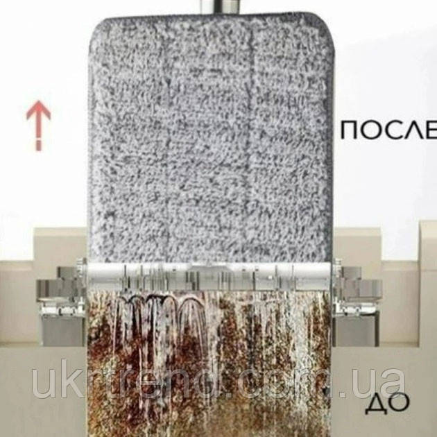 Швабра авто віджим для прибирання Hand Free Cleaning Mop YT-200, Швабра з відром GI-681 для полоскання