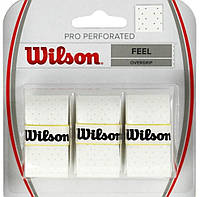 Обмотка Wilson pro overgrip white 3pack WRZ4014w