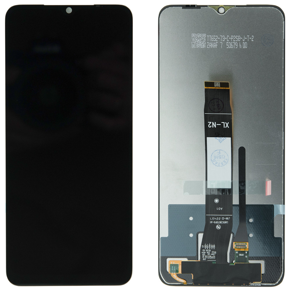 Дисплей Xiaomi Redmi A1 / A1+ / A2 / A2+ / Poco C50 / Poco C51 complete Black Original (PRC)