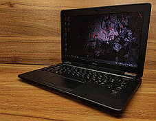 Б/в Нетбук Dell Latitude E7250 12.5" 1366x768| Core i5-5300U| 8 GB RAM| 256 GB SSD| HD 5500, фото 3