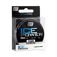 Жілка моно зимова Team Salmo ICE POWER 0,082 50м (інд.уп * 12) OP, код: 7712635