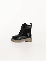 Ботинки для девочки цвет черный ЦБ-00232396