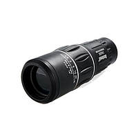 Монокуляр монокль 16x52 Bushnell с чехлом Black (006999) GM, код: 1133064