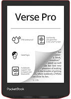 Електронна книга 6" PocketBook Verse Pro PB634 Passion Red (PB634-3-CIS) E-Ink Carta