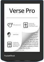 Електронна книга 6" PocketBook Verse Pro PB634 Azure (PB634-A-CIS) E-Ink Carta