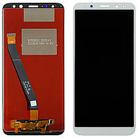 Екран (дисплей) Huawei Mate 10 Lite RNE-L01 RNE-L21 51091YGF + тачскрин белый