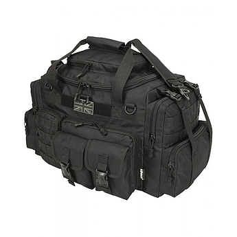 Тактична сумка з плечовим ременем і кріпленням MOLLE KOMBAT UK Saxon Holdall 50, Чорний