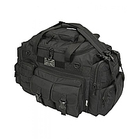 Тактическая сумка c плечевым ремнем и креплением MOLLE KOMBAT UK Saxon Holdall 65, Черный