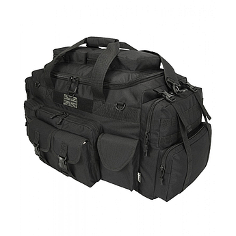 Тактична сумка з плечовим ременем і кріпленням MOLLE KOMBAT UK Saxon Holdall 100, Чорний