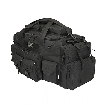 Тактична сумка з плечовим ременем і кріпленням MOLLE KOMBAT UK Saxon Holdall 125, Чорний