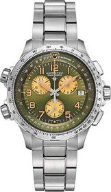 Чоловічий Годинник HAMILTON KHAKI AVIATION X-WIND GMT CHRONO QUARTZ H77932160