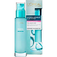 Аква-флюид L Oréal Paris Skin Expert Гений Увлажнения для сухой и чувствительной кожи с Алоэ, 70 мл
