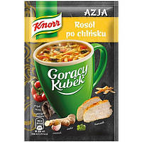 Суп горячая кружка Knorr Азиатская лапша с курицей и перцем, 17 г
