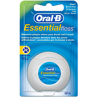 Зубная нить Oral-B Essential floss, 50 м