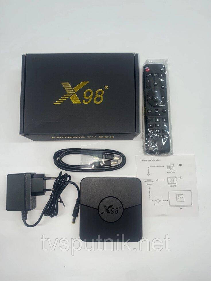 Смарт приставка X98Q PLUS (Amlogic S905W2, 2/16G, Wi-Fi 5, BT 4.2, Android 11.0, 4K)