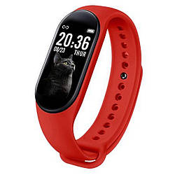 Фітнес-браслет, смарт-годинник Smart Band M7 Red