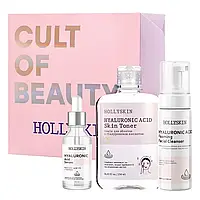 Набір по догляду за обличчям Hollyskin Hyaluronic Acid Basic Care