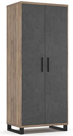 Шафа Омега 2Д 2000х834х553мм дуб крафт табако + матера   Меблі-Сервіс