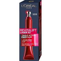 Крем L'Oreal Paris Revitalift Лазер Х3 Регенерирующий глубокий уход для кожи вокруг глаз, 15 мл