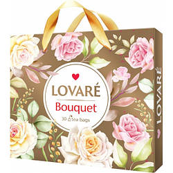 Колекція чаю Lovare Bouquet 6 видів по 5 шт.
