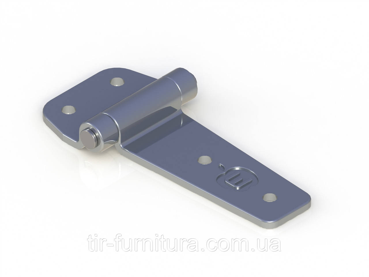 Петля бічних дверей фургона і напівпричепа в зборі 141*100*3мм (Цинк), фото 1