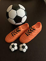 Набір фігурок на торт з мастики для футболіста (починаємо ліпити після передоплати на карту !)