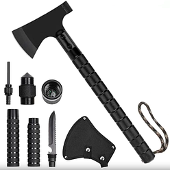 Топір тактичний, набір для виживання 9в1, 860
