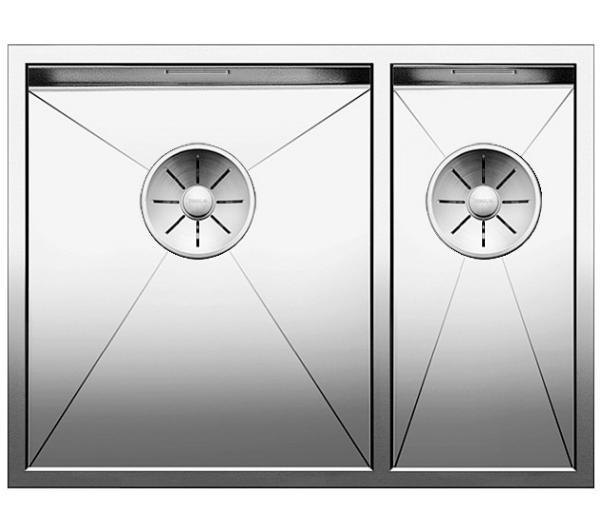 Кухонна мийка Blanco Zerox 340/180-U 521613 - сталь
