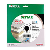 Диск алмазный отрезной Distar Hard Ceramics Advanced 1A1R 180x1,4x25,4мм