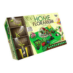 Безпечний навчальний набір для вирощування рослин Danko Toys HFL-01 "Home Florarium", World-of-Toys