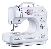 Швейна машинка портативна Household Sewing Machine FHSM-505 з оверлоком від батарейок