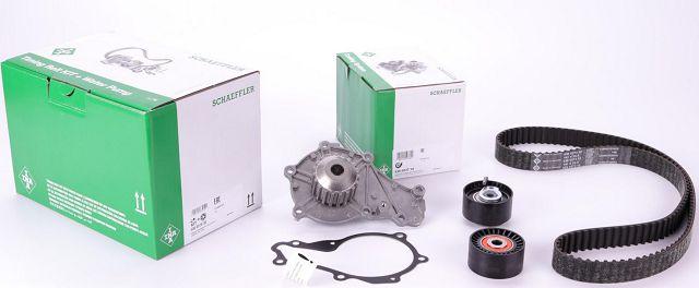 Комплект ГРМ + опмпа Citroen Berlingo 1.6HDI 8 V 10- INA 530 0578 30