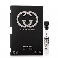 Туалетная вода Gucci Guilty pour Homme для мужчин - edt 1.5 ml vial