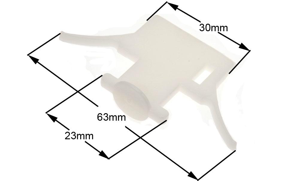 Кнопка стулок люка для пральних машин Ariston, Indesit C00051493