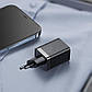 Мережевий зарядний пристрій 30W на 2 виходи BASEUS Super Si Pro Quick Charger (Type-C, USB, 30W). Black, фото 9